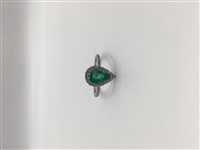 Anello Soma Gioielli Donna Anello smeraldo e diamanti in Oro Smeraldo 1.31 Ct EMA AN OB/SM/BR - EMA AN OB/SM/BR